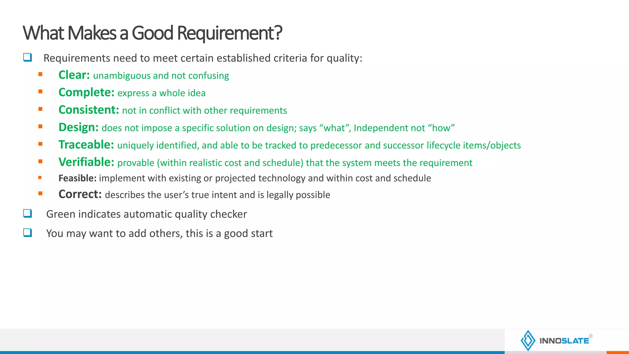 Requirements Management Using Innoslate | PPTX
