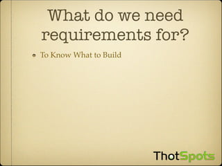 Scrum And Agile Requirements