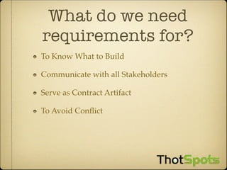 Scrum And Agile Requirements