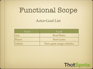 Scrum And Agile Requirements