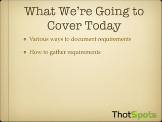 Scrum And Agile Requirements