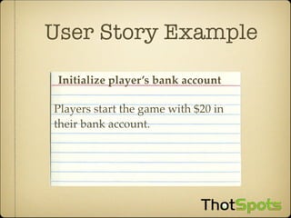 Scrum And Agile Requirements