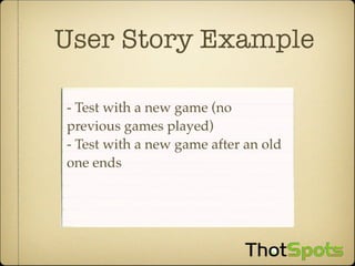 Scrum And Agile Requirements