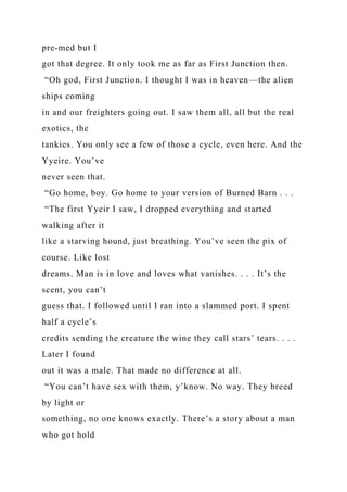 REQUIREMENTSRough Draft 2-4 pages typed, double-spaced a.docx