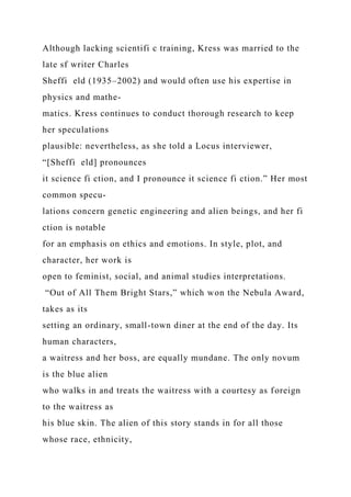 REQUIREMENTSRough Draft 2-4 pages typed, double-spaced a.docx