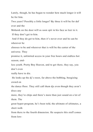 REQUIREMENTSRough Draft 2-4 pages typed, double-spaced a.docx