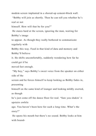 REQUIREMENTSRough Draft 2-4 pages typed, double-spaced a.docx