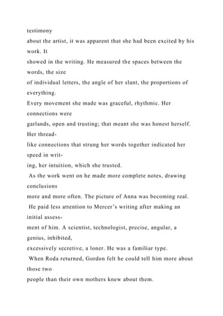 REQUIREMENTSRough Draft 2-4 pages typed, double-spaced a.docx