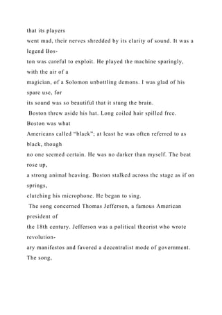 REQUIREMENTSRough Draft 2-4 pages typed, double-spaced a.docx