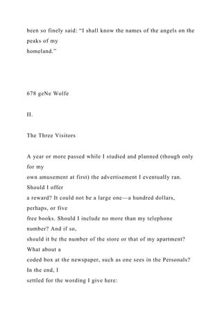 REQUIREMENTSRough Draft 2-4 pages typed, double-spaced a.docx