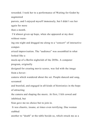 REQUIREMENTSRough Draft 2-4 pages typed, double-spaced a.docx