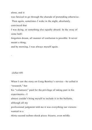 REQUIREMENTSRough Draft 2-4 pages typed, double-spaced a.docx