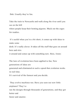 REQUIREMENTSRough Draft 2-4 pages typed, double-spaced a.docx