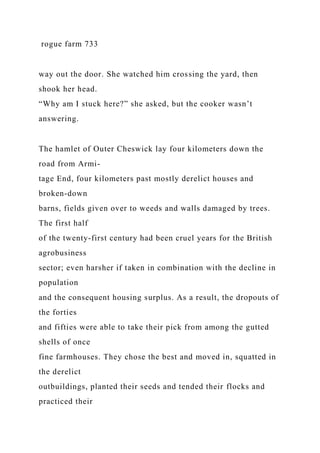 REQUIREMENTSRough Draft 2-4 pages typed, double-spaced a.docx