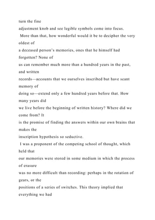 REQUIREMENTSRough Draft 2-4 pages typed, double-spaced a.docx