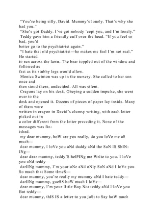 REQUIREMENTSRough Draft 2-4 pages typed, double-spaced a.docx