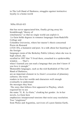 REQUIREMENTSRough Draft 2-4 pages typed, double-spaced a.docx