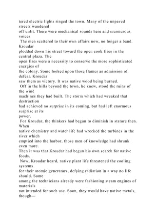 REQUIREMENTSRough Draft 2-4 pages typed, double-spaced a.docx