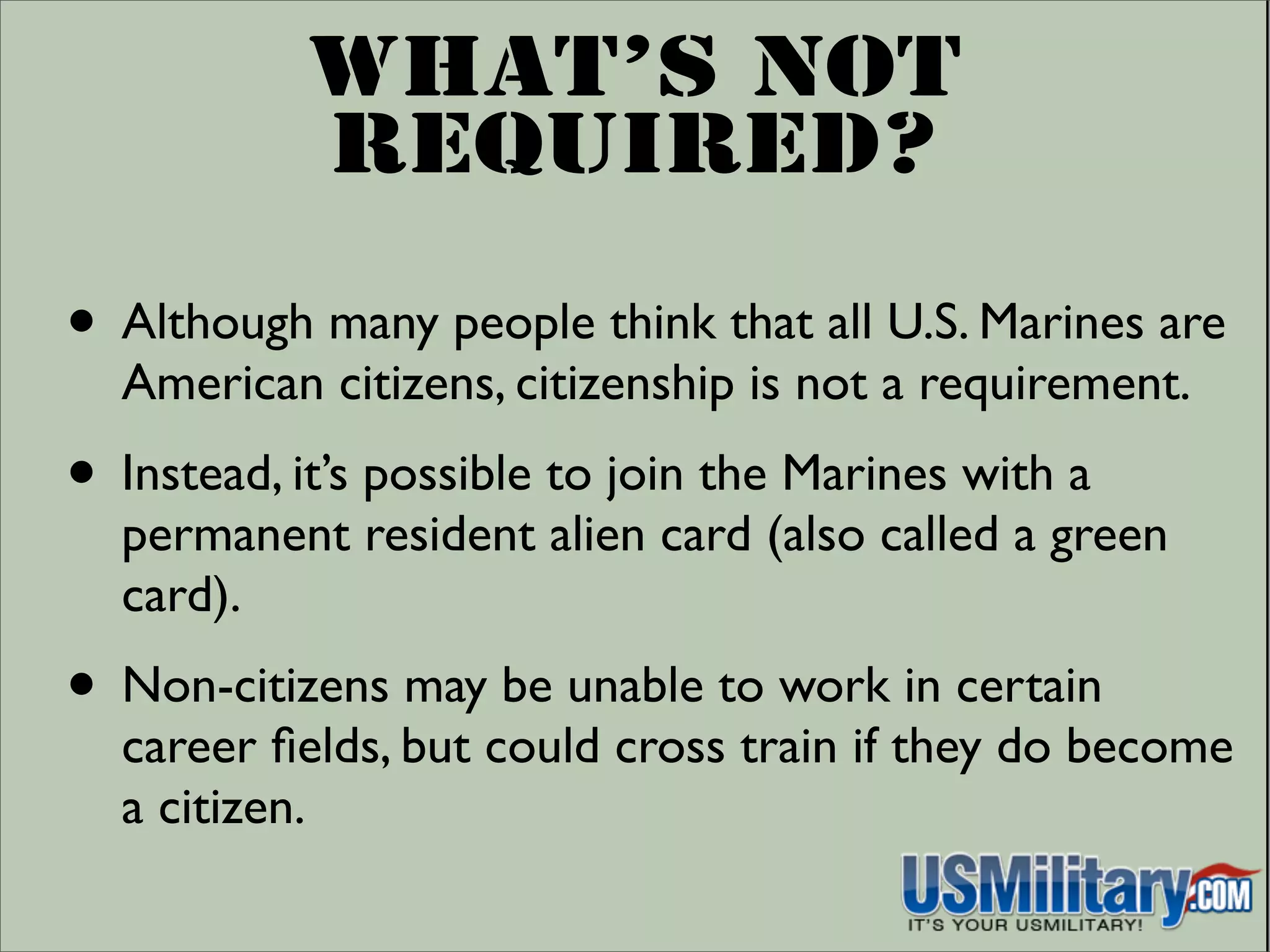 Requirements To Join The Marines: Do You Have What It Takes To Be A ...