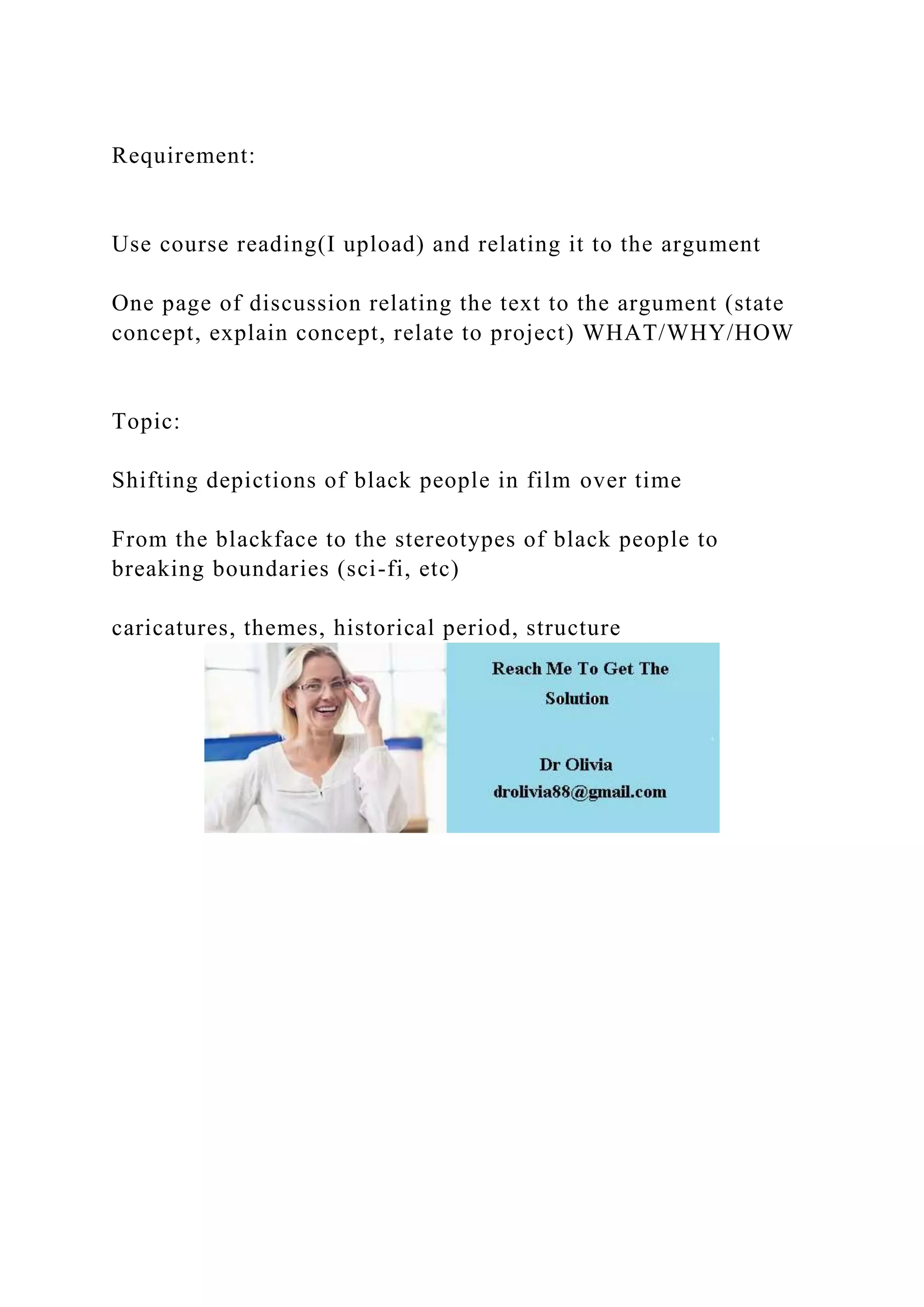 RequirementUse course reading(I upload) and relating it to th.docx