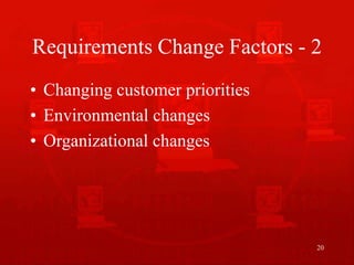 Change Requirement Requirement management traceability.ppt