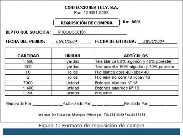 Requisición