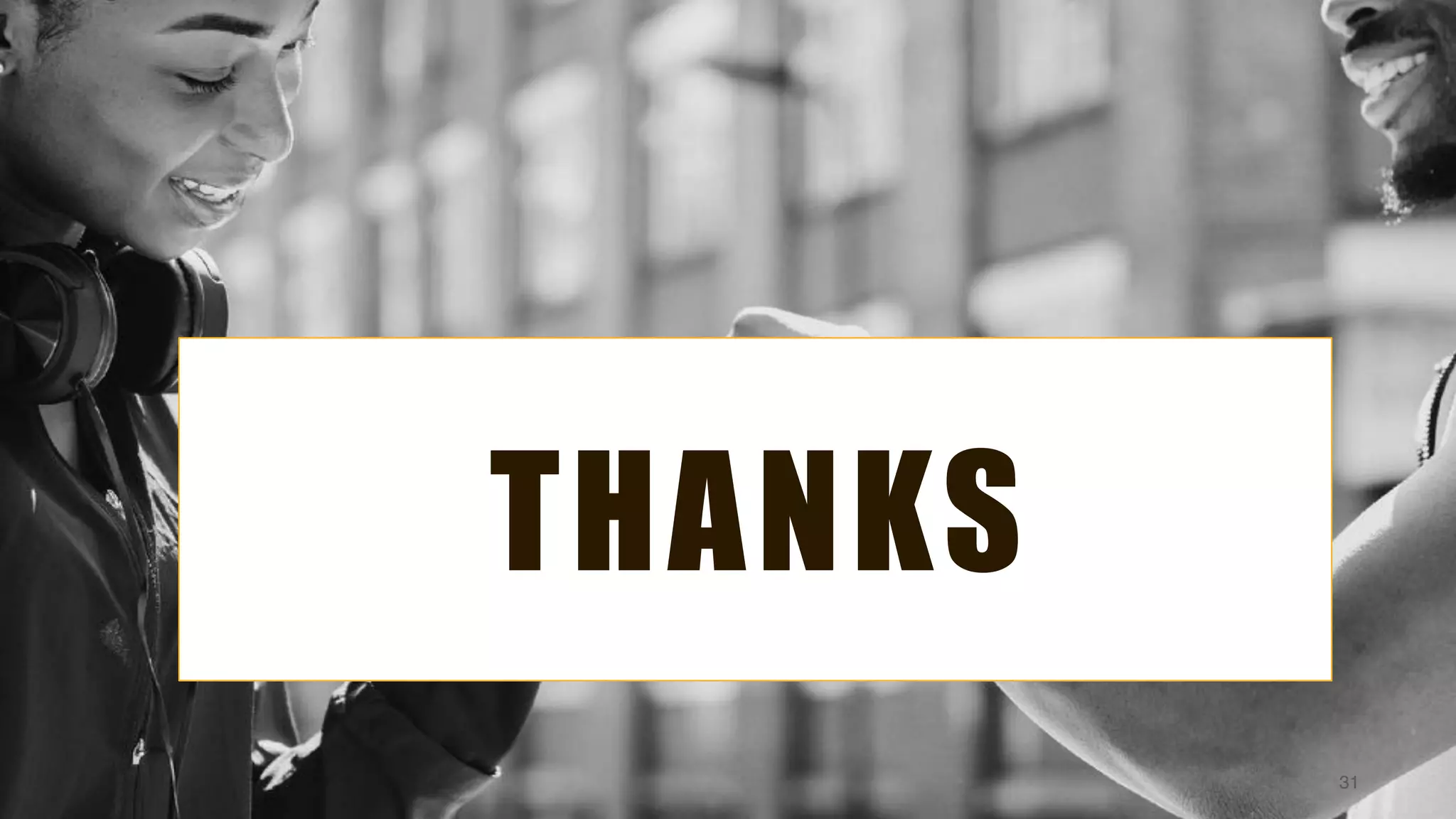 : HEIDELBERG : +4916099872449 PIERRE.NEIS@AGILESQR.COM
THANKS
31
 