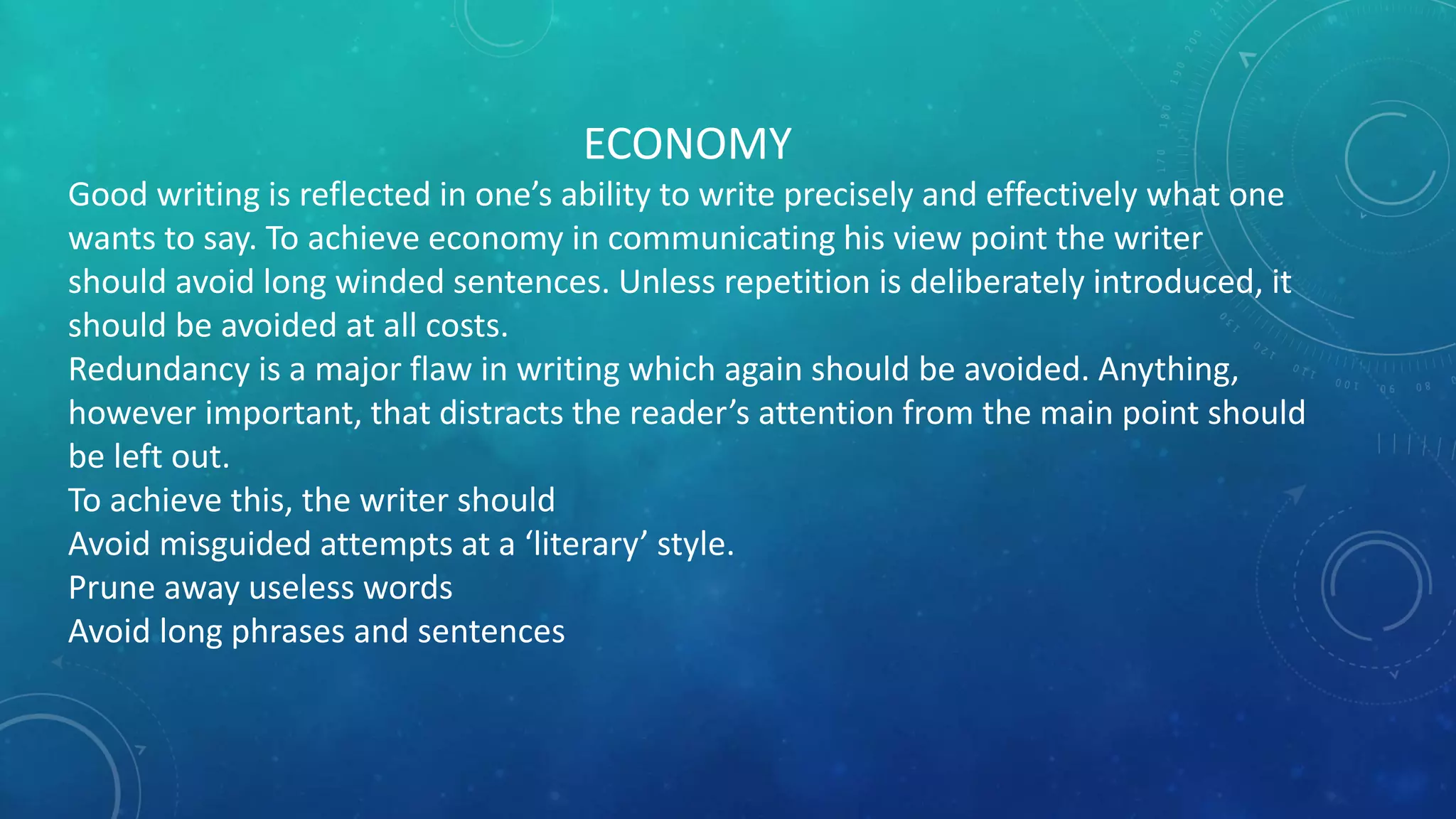 Requisites of a good sentence | PPTX