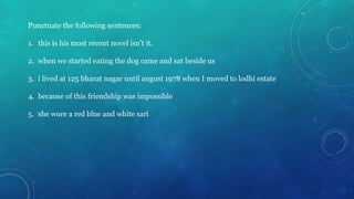 Requisites of a good sentence | PPTX