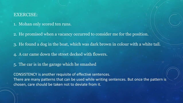 Requisites of a good sentence | PPTX | Gardening | Home & Garden