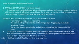 Requisites of a good sentence | PPTX