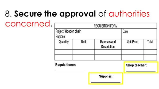 Procedure in filling out a requisition form.pptx