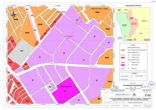 PUENTE
PIEDRA
CARABAYLLO
COMAS
SAN JUAN DE
LURIGANCHO
LOS
OLIVOS
SAN MARTIN
DE PORRES
ANCÓN
OCÉANO
PACÍFICO
SANTA
ROSA
PROVINCIA
CALLAO
ÁREA DEL
PROYECTO
Zona Industrial
Pancha Paula 1 Etapa
I2
I2
I2
I2
I2
I2
I3
OU
OU
CZ
CZ
CZ
CZ
CZ
CZ
CZ
I2
RDM
RDM
RDM
RDM
RDM
RDM
RDM
RDM
CV
CV
CV
I2
I2
A
V
E
N
I
D
A
J
U
A
N
L
E
C
A
R
O
S
CALLE
QUINTA
CALLE
3
C
A
L
L
E
2
C
A
L
L
E
4
C
A
L
L
E
7
CALLE
A
AVENIDA SAN JUAN
A
V
E
N
I
D
A
I
N
D
U
S
T
R
I
A
L
CALLE
15
C
A
L
L
E
L
A
S
V
E
G
A
S
A
V
E
N
I
D
A
S
A
N
T
A
J
O
S
E
F
I
N
A
CALLE
SANTA
JOSEFINA
P
A
N
A
M
E
R
I
C
A
N
A
N
O
R
T
E
C
A
L
L
E
10
PSJ. PEATON
R. THORN
C
A
L
L
E
C
A
L
L
E
J
.
C
H
A
V
E
Z
SR. DE
LOS
M
IL
A
G
R
O
S
C
A
L
L
E
M
I
G
U
E
L
G
R
A
U
A
V
E
N
I
D
A
J
U
A
N
L
E
C
A
R
O
S
AVENIDA SAN JUAN
TOMOCORP
S.A.C.
UBICACIÓN DEL PROYECTO
Escala 1 / 5 000
Sistema de Cuadrillado: UTM Cada 200 m.
Datum: WGS 84
Zona: 18S
0 50 100 150 200 250 m.
Predios urbanos
LEYENDA
Centros Poblados
LEYENDA
ZONAS RESIDENCIALES
RDM Residencial de Densidad Media
ZONAS COMERCIALES
CV Comercio Vecinal
CZ Comercio Zonal
ZONAS INDUSTRIALES
I2 Industria Liviana
I3 Gran Industria
OU Otros Usos
N
N-8688400
E-274000 E-274200 E-274400 E-274600 E-274800 E-275000 E-275200
N-8688200
N-8688000
N-8687800
N-8687600
N-8687400
N-8687200
N-8688400
N-8688200
N-8688000
N-8687800
N-8687600
N-8687400
N-8687200
E-274000 E-274200 E-274400 E-274600 E-274800 E-275000
E-275200
TOMOCORP S.A.C.
TITULAR:
PLANO:
No. PLANO
P-09
PROVINCIA: LIMA
DISTRITO: PUENTE PIEDRA DEPARTAMENTO: LIMA
1 / 5 000
FECHA:
ESCALA:
OCTUBRE 2020
EVALUACIÓN AMBIENTAL PRELIMINAR (EVAP) DE LA PLANTA 4 - FABRIACIÓN DE
BOMBAS CENTRÍFUGAS AKIPUMP; SERVICIO DE REPACIÓN DE BOMBAS
PROYECTO:
ELABORADO: R. R. L. APROBADO: J.R.R.
0146
0146
 