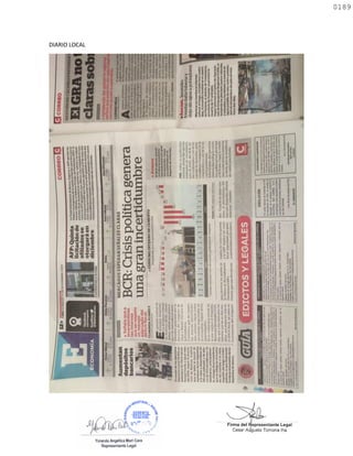 DIARIO LOCAL
0189
0189
 