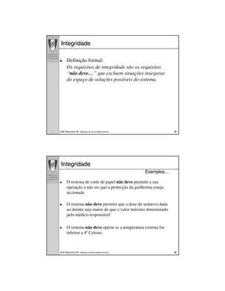 Requisitos Nao Funcionais