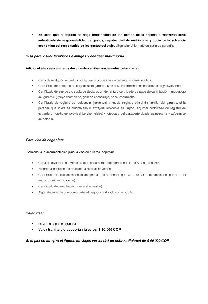 Modelo Carta De Responsabilidad Economica Para Visa Noticias Modelo 