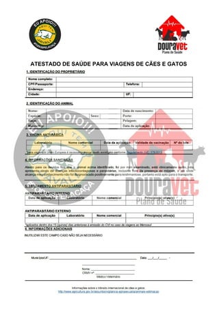 Cartilha Informativa - Cães de Caça