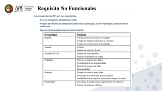 36
Requisito No Funcionales
 