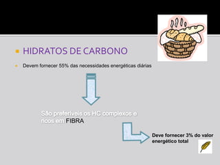 Objectos nutricionais:Manter o crescimento adequado 		Evitar o défice de nutrientes 			Prevenir possíveis problemas de saúde da fase adulta Alimentação saudávelAlimentos de todos os gruposProporções adequadasVariedadeProdutos frescos e da época