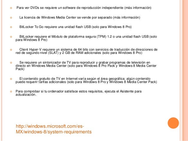 Requisitos Para Instalar Windows 7 Y Windows 8
