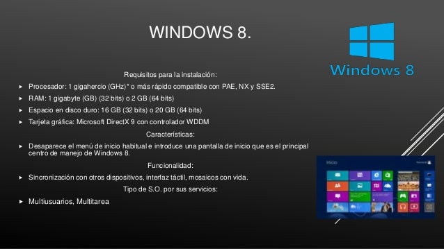 Requisitos para instalar windows xp, 7,