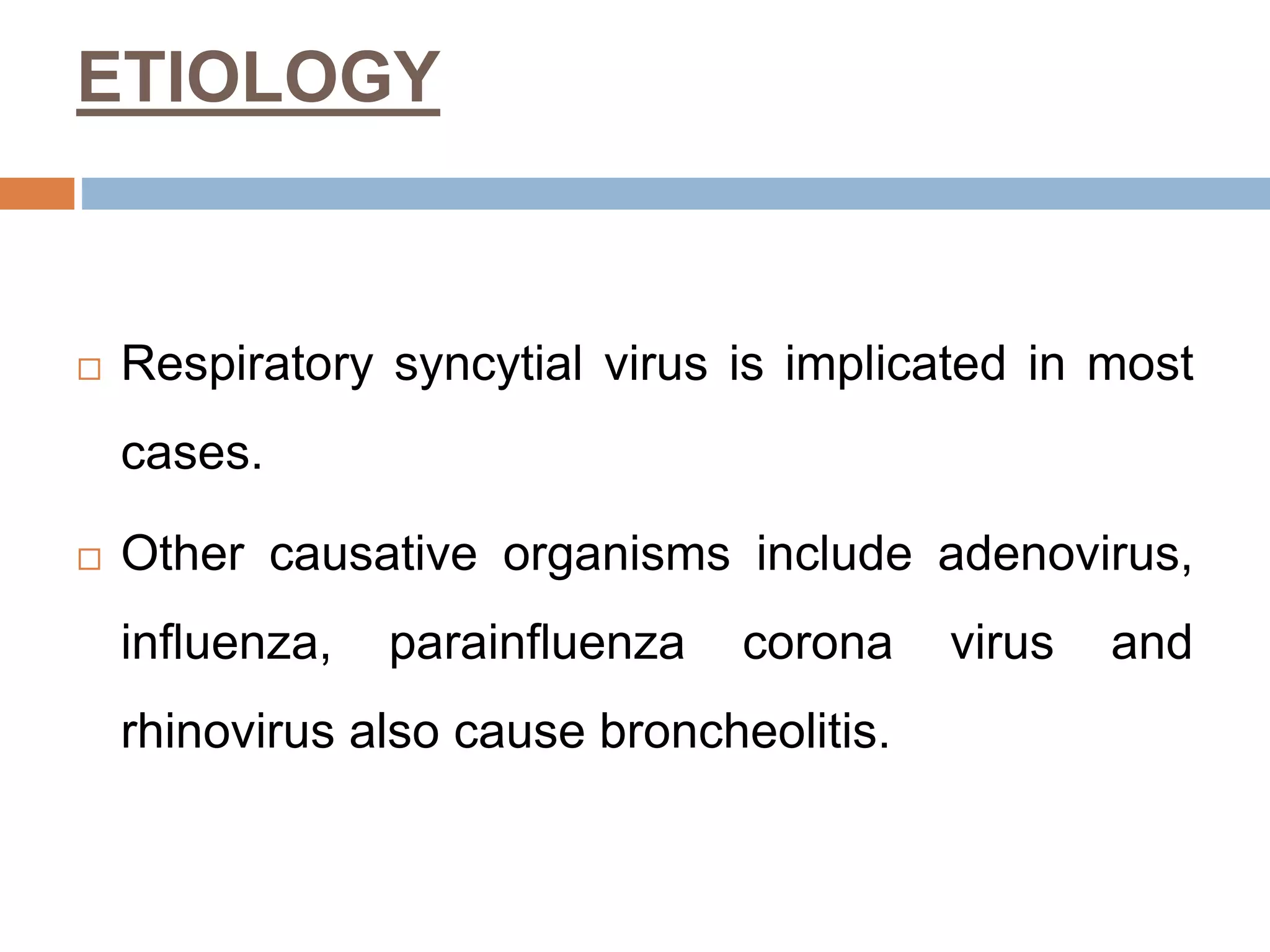 RESPIRATORY DISORDERS IN CHILDREN