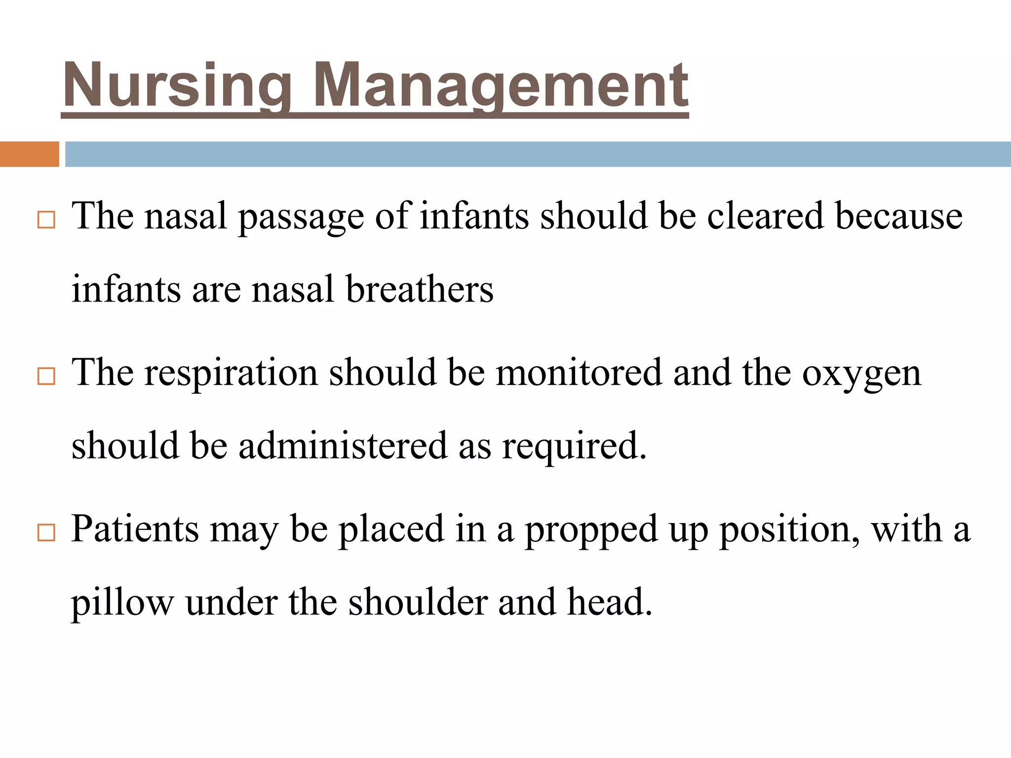 RESPIRATORY DISORDERS IN CHILDREN