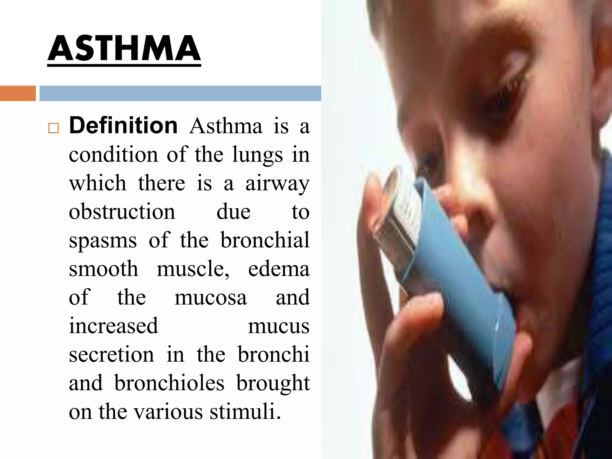 RESPIRATORY DISORDERS IN CHILDREN