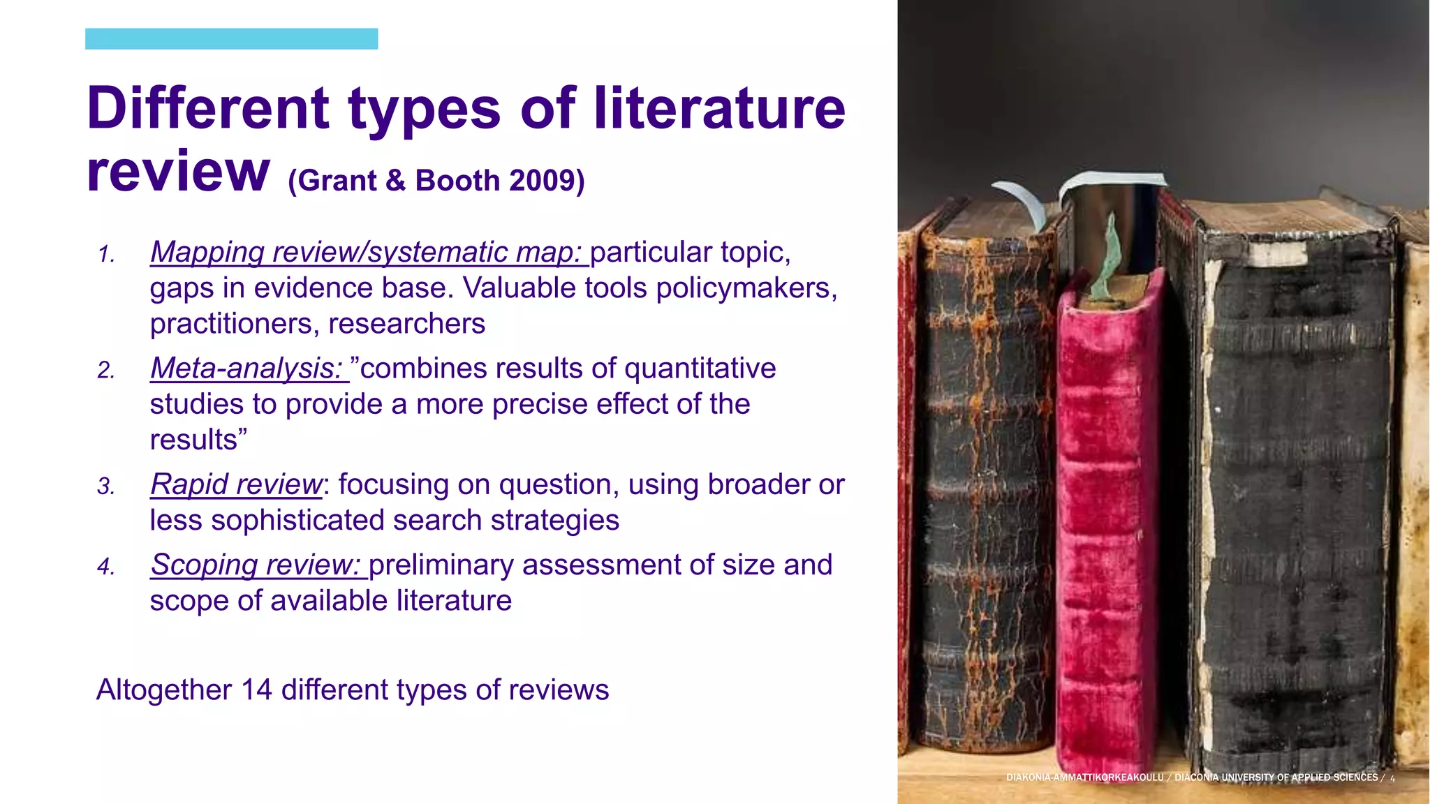 Descriptive Literature Review | PPTX