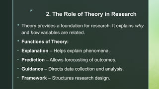 Comprehensive Guide to Research in Education: Literature Review, Theory ...