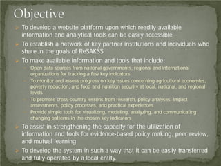 Illustration of a proposed ReSAKSS-Asia website tool