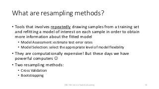 Resampling methods | PPTX
