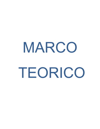 MARCO
TEORICO
 
