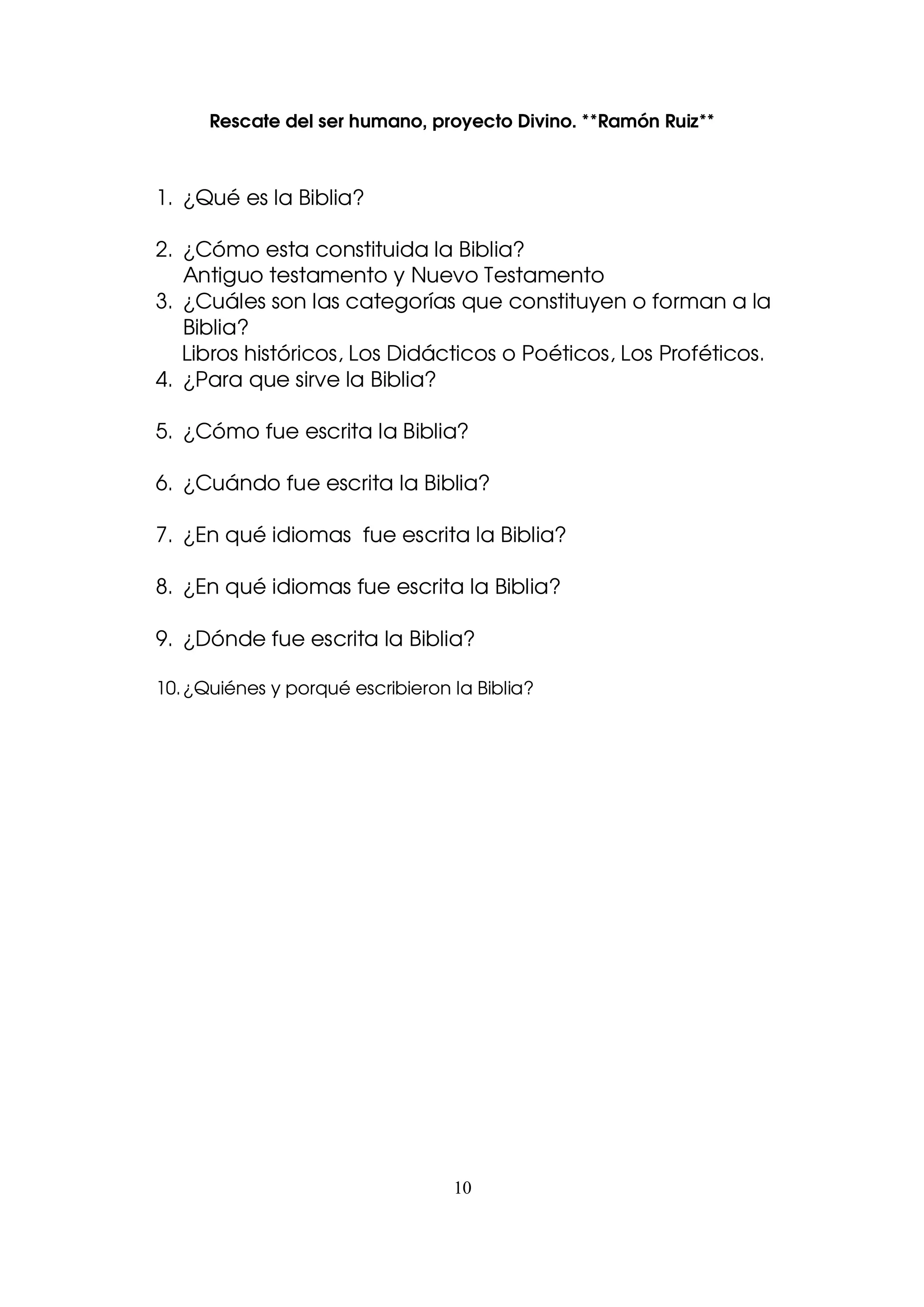 Rescate Proyecto Divino